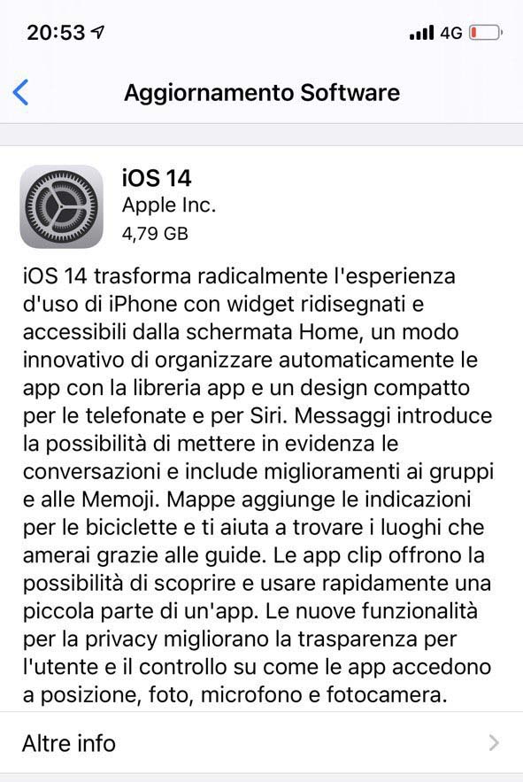 iOS 14 ora disponibile, prima di scaricarlo leggete iOS 14 ora disponibile, prima di scaricarlo leggete