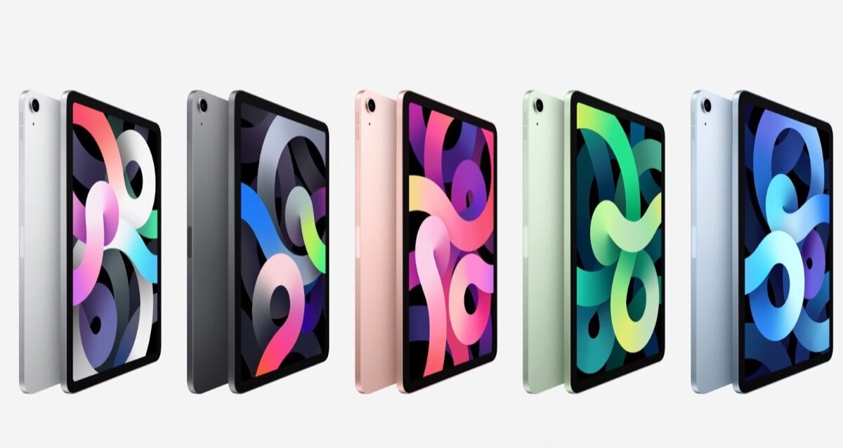 iPad Air takes the design of the iPad Pro, but with more colors