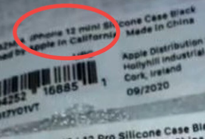 iPhone 12 mini confermato dagli adesivi delle custodie Apple