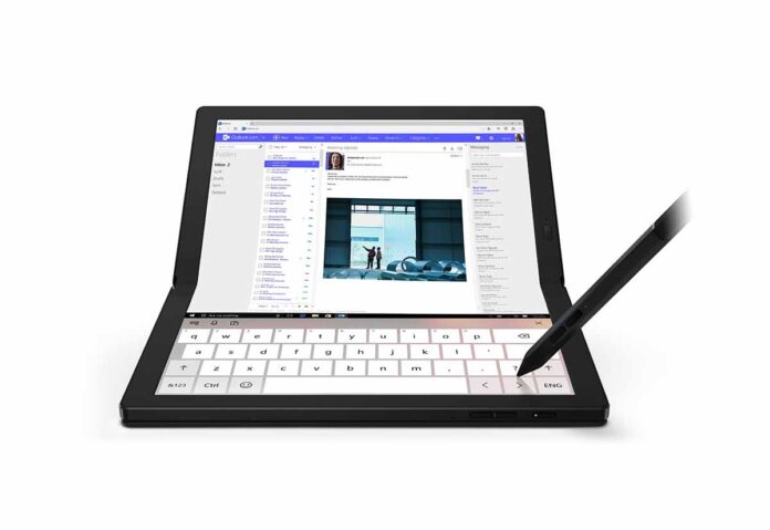 In vendita Lenovo ThinkPad X1 Fold, il primo PC pieghevole