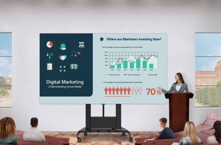 Da LG il nuovo LED Screen 136” all-in-one per l’ambito business