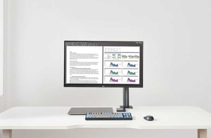 LG UltraFine Ergo 4K è il monitor pensato per comfort e produttività