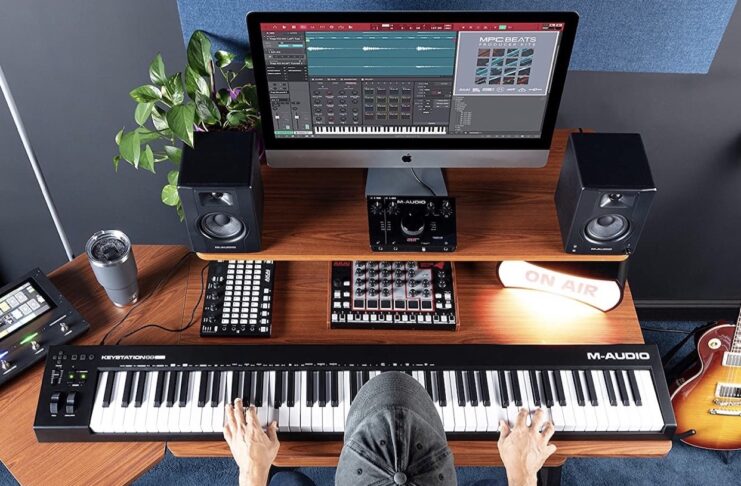 M-Audio Keystation 88 MK3, tasti semipesati per la master Keyboard MIDI/USB