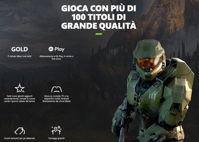 Microsoft xCloud arriva in Italia con oltre 150 giochi