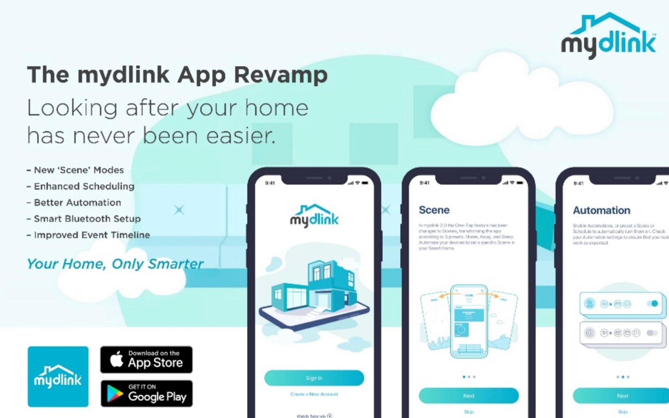 D-Link rilascia la nuova app mydlink per la gestione dei prodotti smart home D-Link rilascia la nuova app mydlink per la gestione dei prodotti smart home
