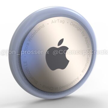 Gli AirTags con design a bottone trapelano in rete
