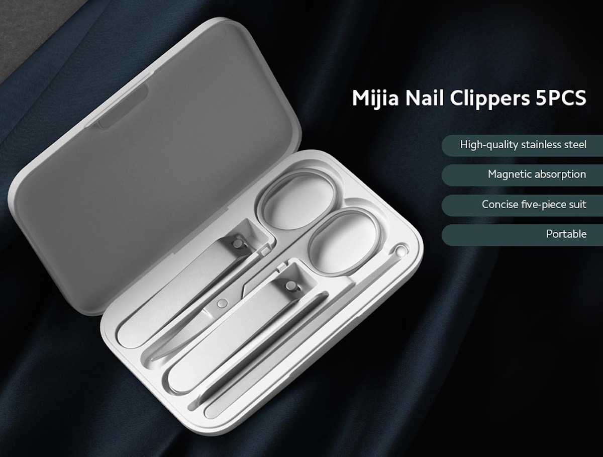 Mijia MJZJD002QW: il kit per la cura delle unghie, anche in viaggio, a poco più di 8 euro con codice sconto