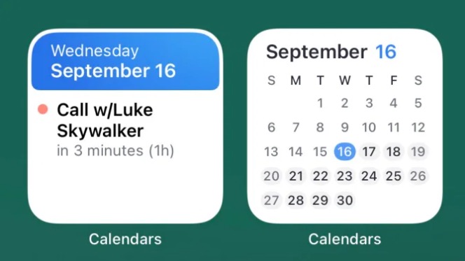 Ecco tutti i widget iOS 14 che potete provare al momento Ecco tutti i widget iOS 14 che potete provare al momento