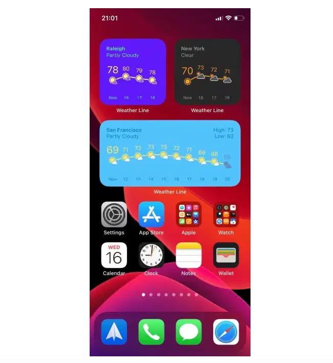 Ecco tutti i widget iOS 14 che potete provare al momento Ecco tutti i widget iOS 14 che potete provare al momento