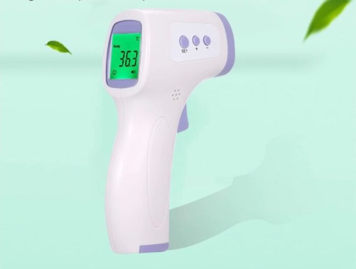 Solo 8 € termometro a infrarossi senza contatto per misurare la febbre