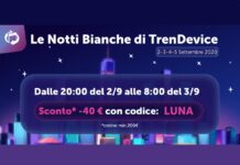 Notti Bianche TrenDevice: l’appuntamento con gli Sconti inizia stasera alle 20:00
