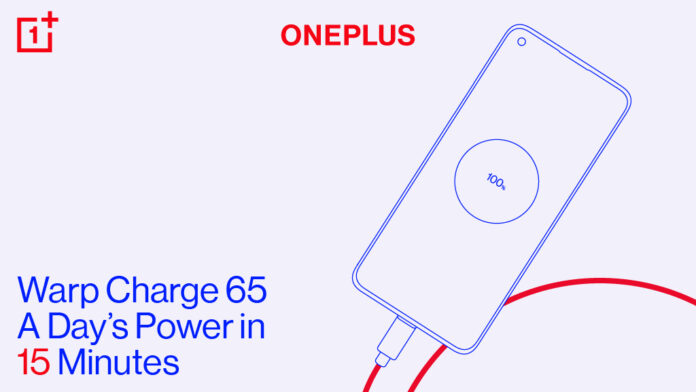 OnePlus raddoppia la carica rapida con Warp Charge 65
