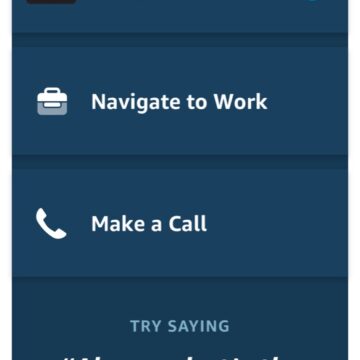modalità auto alexa