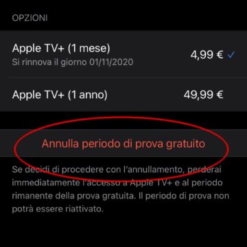 Apple TV+, come annullare l’abbonamento in scadenza