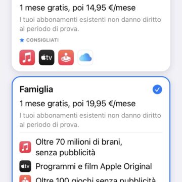 come attivare abbonamento apple one