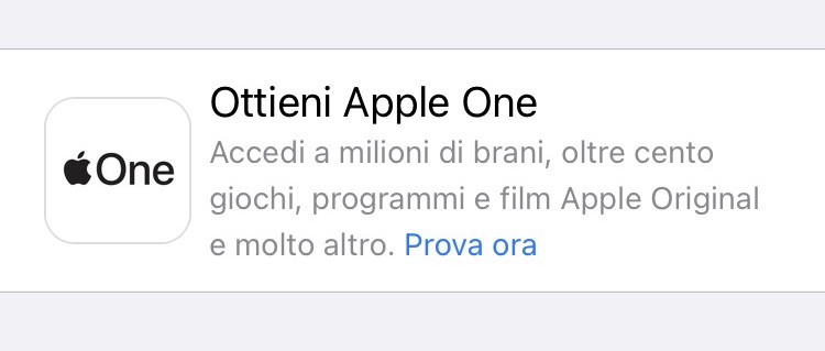 Come abbonarsi ad Apple One da iPhone o iPad