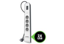 Ciabatta filtrata Belkin, 4 Schucko e due USB a solo 20 euro Ciabatta filtrata Belkin, 4 Schucko e due USB a solo 20 euro