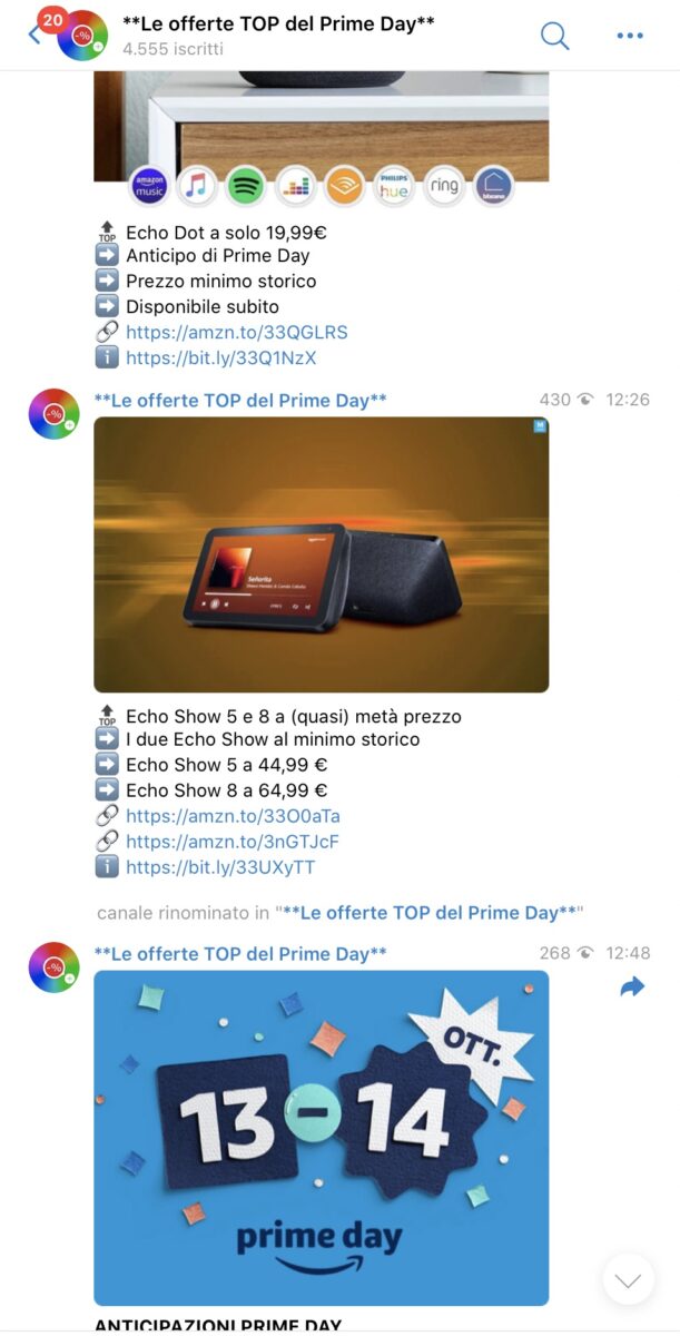 Prime Day: iscriversi al canale offerte di Macitynet è una buona idea Prime Day: iscriversi al canale offerte di Macitynet è una buona idea