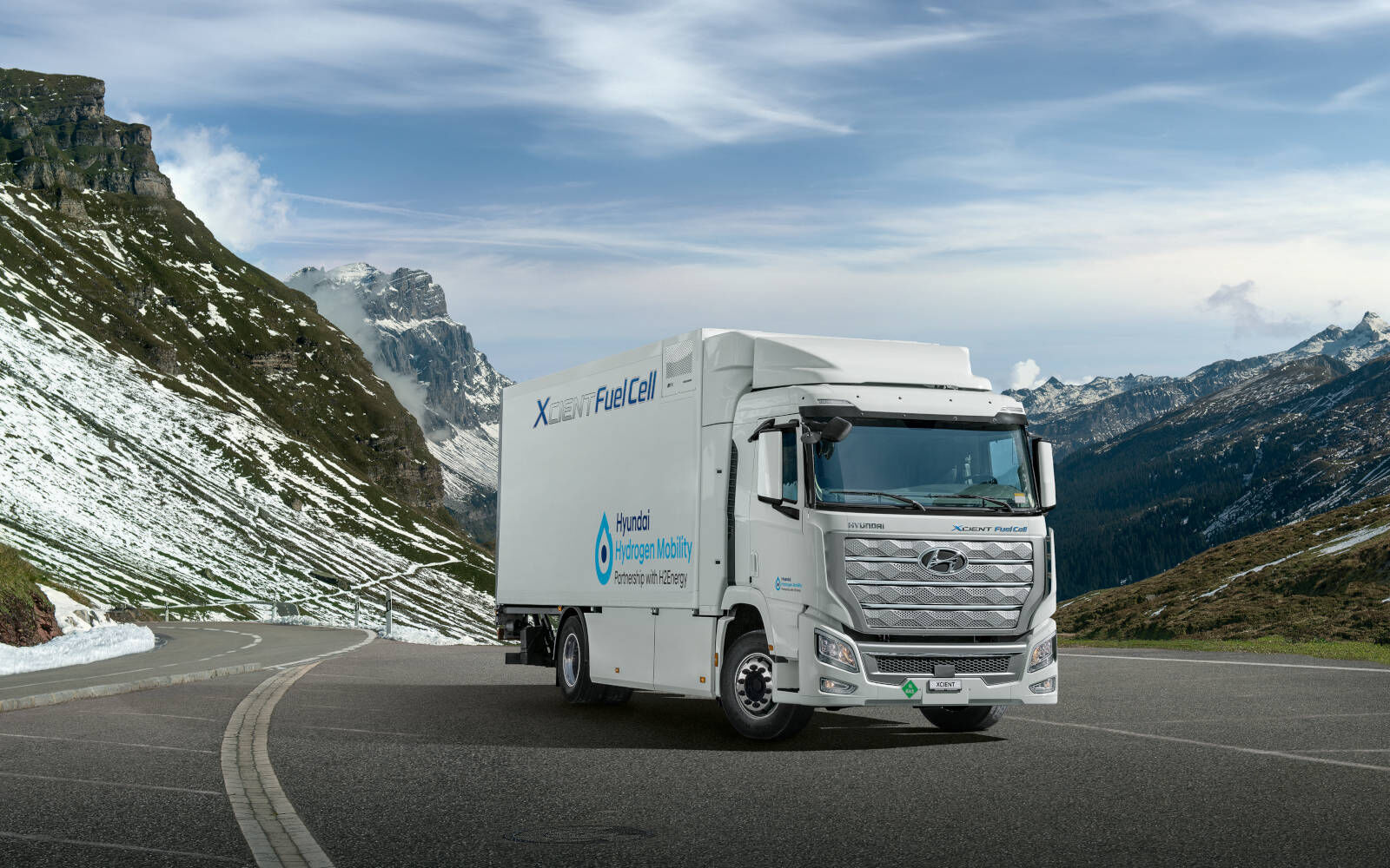 In Svizzera i primi camion elettrici a idrogeno di Hyundai