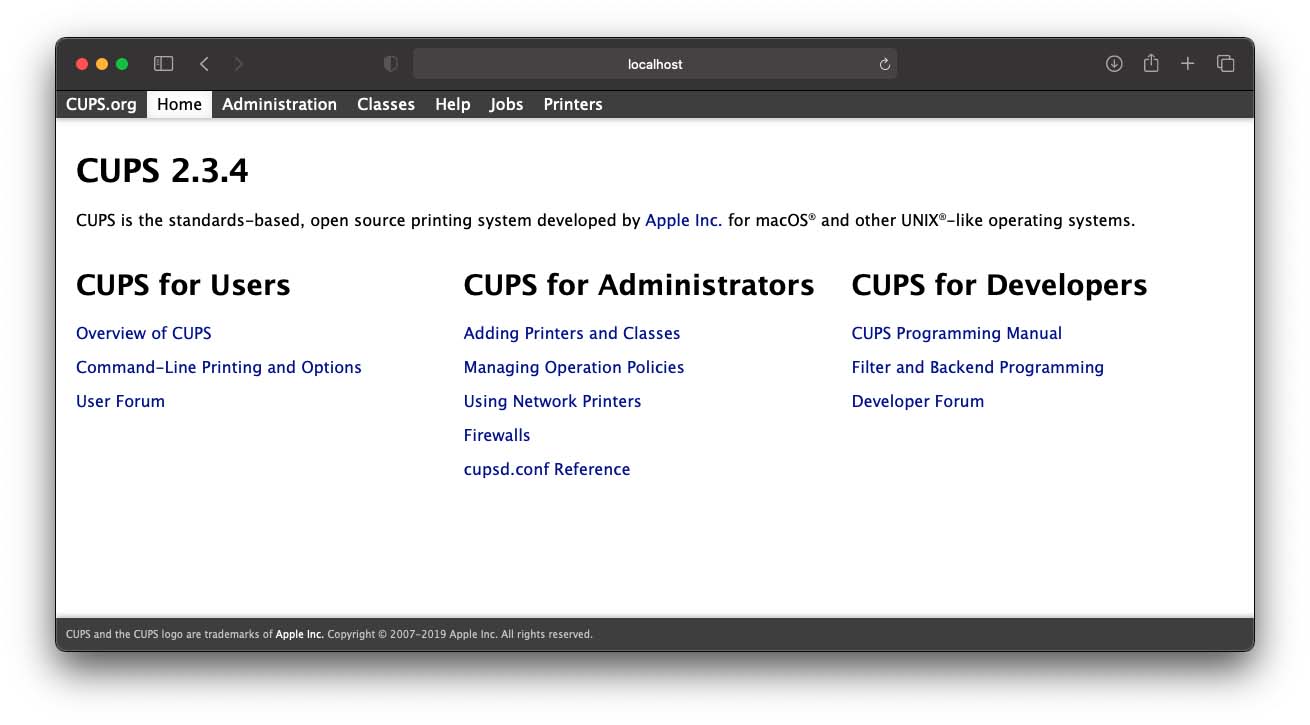 Apple ha abbandonato CUPS, il sistema di stampa usato anche nel mondo Linux?