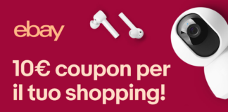 Codice sconto fino a 50 euro per acquisti eBay