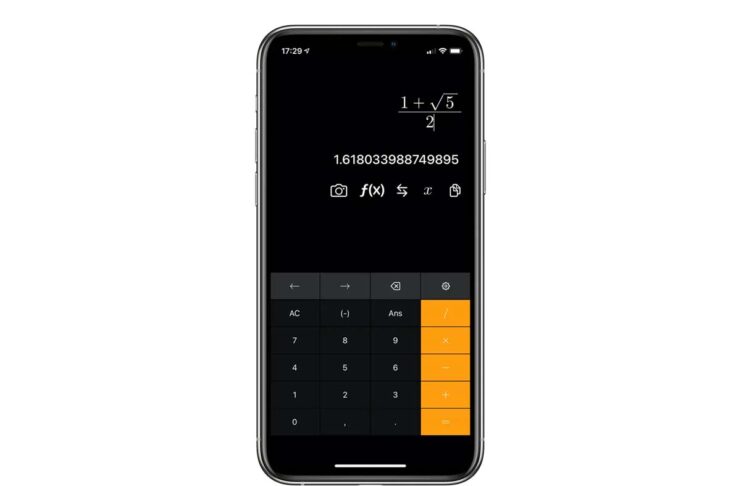 Euclid Calculator, calcolatrice scientifica per Mac e iPhone