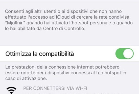 Con gli iPhone 12 si possono usare le connessioni Wi-Fi 5Ghz come hotspot