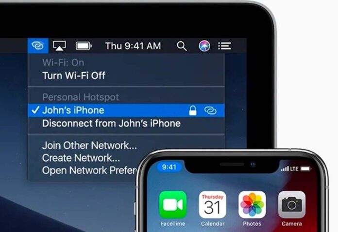 Con gli iPhone 12 si può usare la connessioni WiFi 5Ghz come hotspot