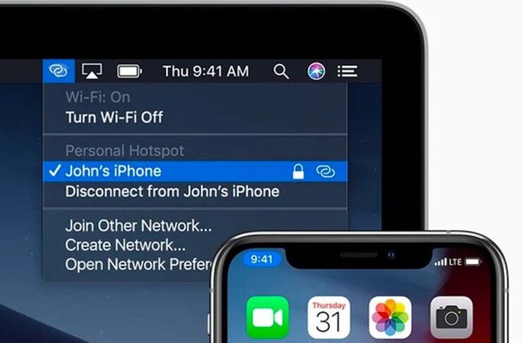 Con gli iPhone 12 si può usare la connessioni WiFi 5Ghz come hotspot
