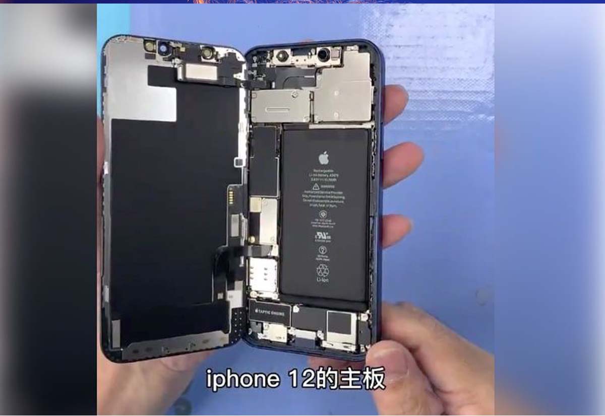 iPhone 12, prime foto di come è fatto dentro