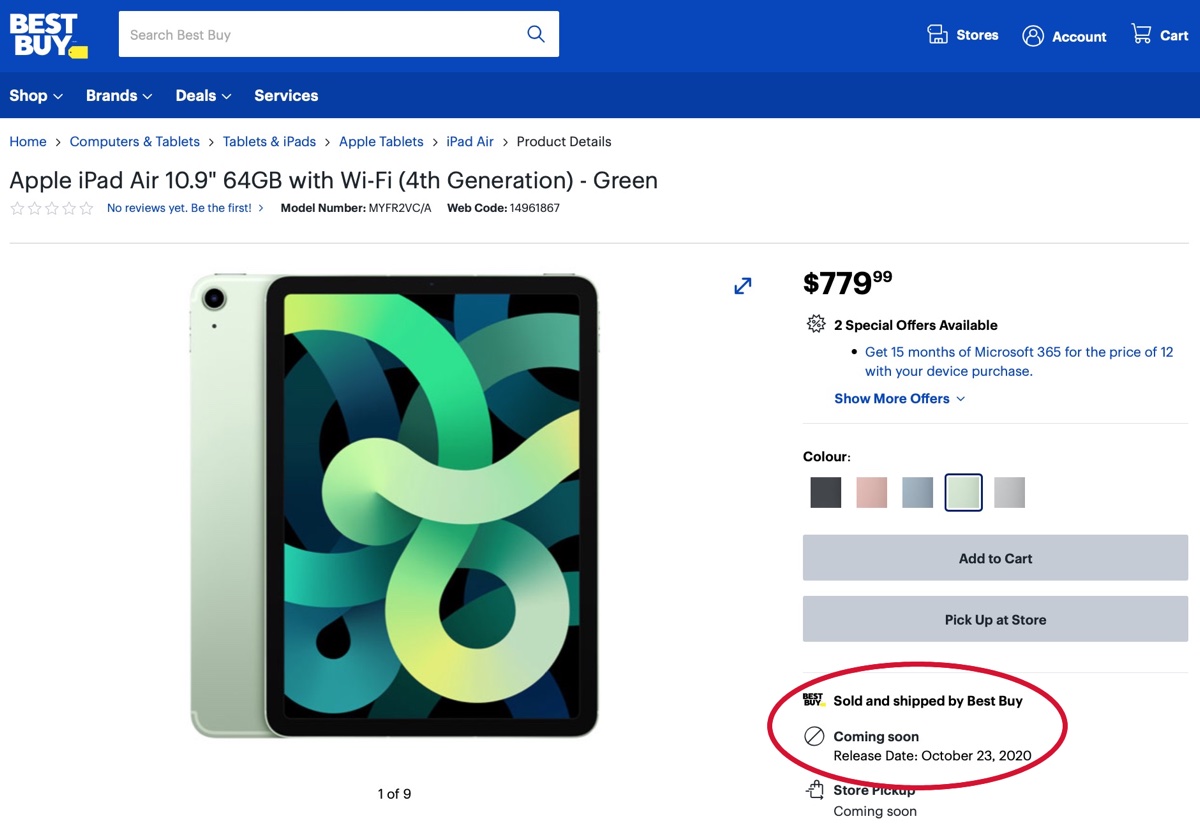 iPad Air 4 forse arriva il 23 ottobre iPad Air 4 forse arriva il 23 ottobre