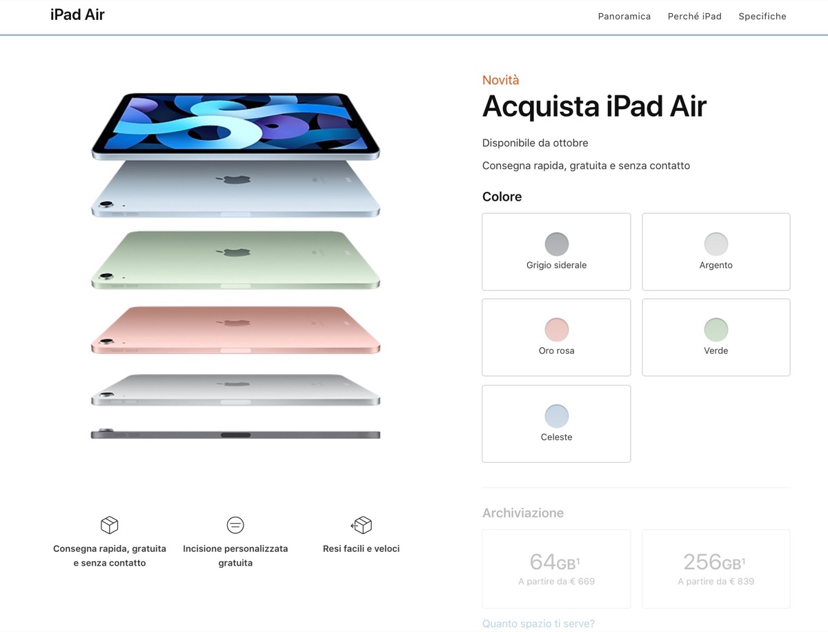 Preparatevi a comprare iPad Air 2020, il lancio è imminente