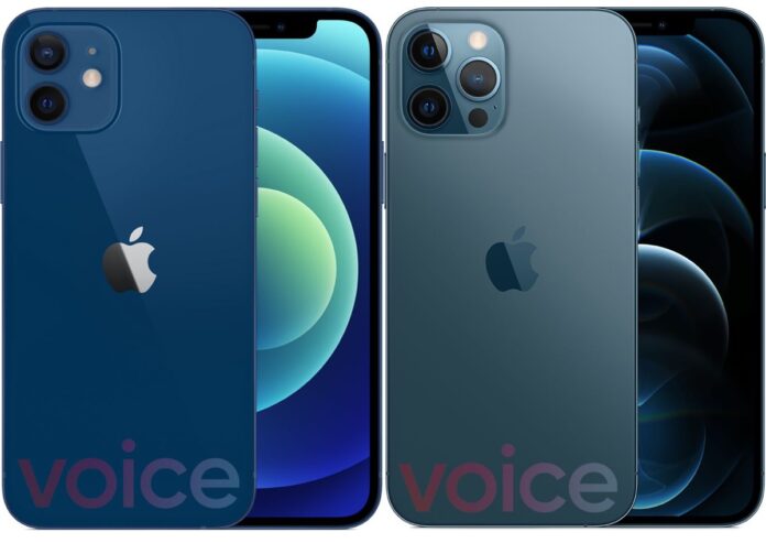 iPhone 12 e 12 Pro svelati in tutti i colori nelle foto in rete