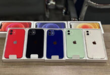 Tutti i colori degli iPhone 12 mostrati in foto