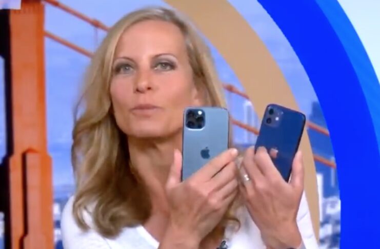 iPhone 12 dal vivo, la prima volta è in Good Morning America