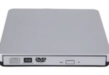 Masterizzatore DVD portatile con scocca in alluminio a meno di 23 euro