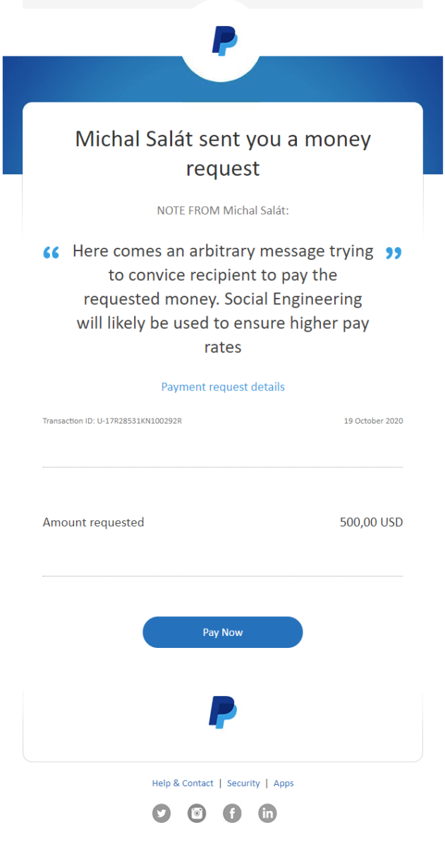 Individuata frode online che sfrutta la funzione di richiesta denaro di PayPal