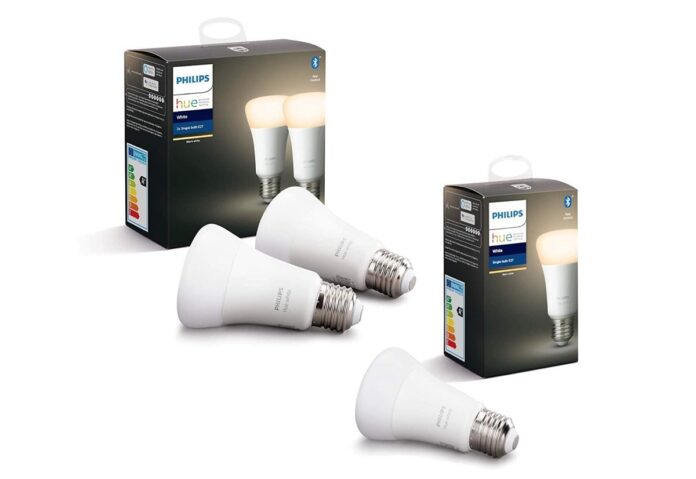 Tre Philips Hue White compatibili HomeKit, 35,99 €