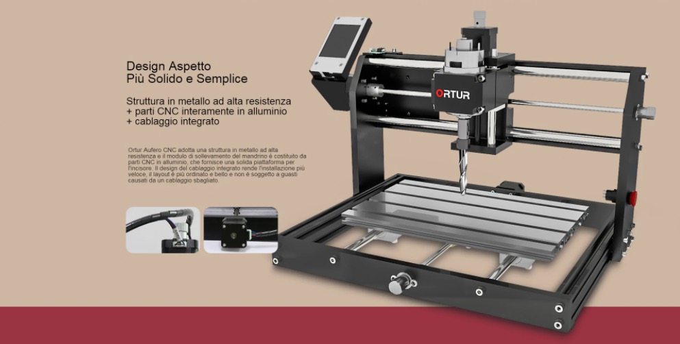 Ortur Aufero, la macchina a incisione laser in offerta lancio a 240 euro