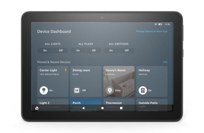 Amazon smart home è disponibile su alcuni tablet Fire