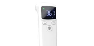 Solo 8 € termometro contactless per misurare la febbre senza contatto. Spedizione gratuita