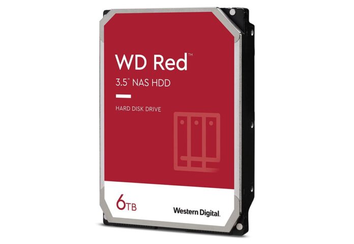 WD RED 6TB in supersconto, metà prezzo per il disco del vostro NAS: 129,99€