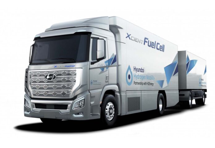 In Svizzera i primi camion elettrici a idrogeno di Hyundai