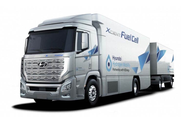 In Svizzera i primi camion elettrici a idrogeno di Hyundai
