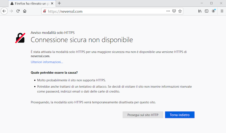 Firefox 83 ora con modalità solo HTTPS e altre novità
