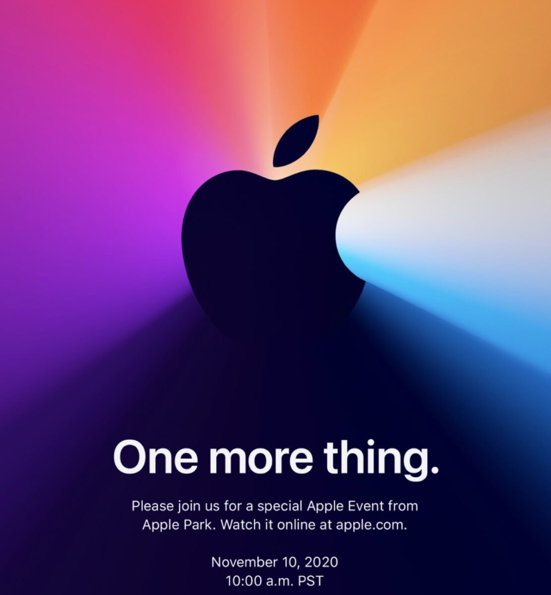 Apple presenterà il Mac con processore ARM il 10 novembre