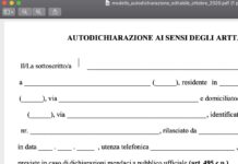 Coronavirus, scaricabile il modulo di autodichiarazione per gli spostamenti