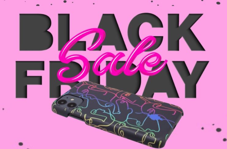 Settimana del Black Friday Benjamins: sconto 50% sulle cover Marcelo Burlon, Iceberg, Short Love message