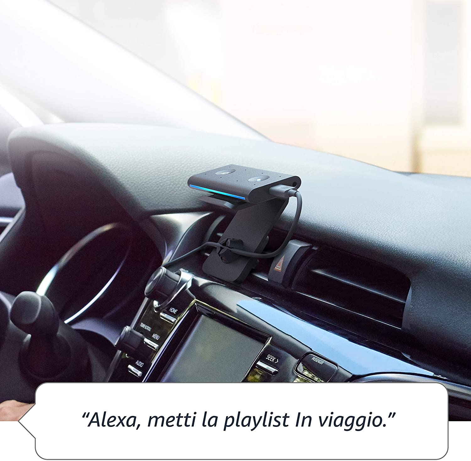 Verso il Cyber Monday: con Echo Auto, Alexa va in macchina a solo 34,99 € invece che 59,99 €