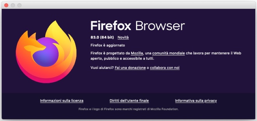 Firefox 83 ora con modalità solo HTTPS e altre novità